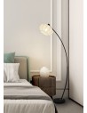 Searchlight® I Лампион Radiant, черен метал с мек текстилен абажур I 1 x E27 - EU52853BK - 5