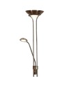Searchlight® I Лампион Mother & Child - античен месинг, метал и стъкло I 1 x LED - EU5430AB - 3
