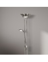 Searchlight® I Лампион Mother & Child - сатенено сребриста, метал и стъкло I 1 x LED - EU5430SS - 3