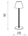 Searchlight® I Лампион Mother & Child - сатениран месинг, метал I 1 x LED - EU55601SB - 4