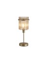 Searchlight® I Настолна лампа Swizzle, златист метал с пръчки за шампанско I 1 x E14 - EU55622CP