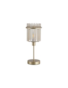Searchlight® I Настолна лампа Swizzle, златист метал с пръчки за шампанско I 1 x E14 - EU55622CP - Цена | LEDs4economy 2