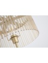Searchlight® I Лампион Swizzle, златист метал с пръчки за шампанско I 1 x E27 - EU55626CP - 3
