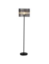 Searchlight® I Лампион Swizzle, матово черен метал с опушени пръчки I 1 x E27 - EU55626SM