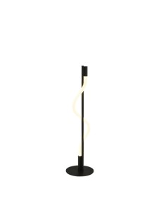 Searchlight® I Настолна лампа Serpent - черен метал и опал тръба I 1 x LED - EU57212BK - Цена | LEDs4economy