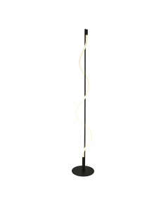 Searchlight® I Лампион Serpent - черен метал и опал тръба I 1 x LED - EU57213BK - Цена | LEDs4economy