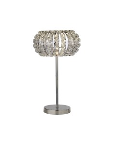 Searchlight® I Настолна лампа Marylin - хром, кристално стъкло и пясъчен дифузор I 1 x G9 - EU5817CC - Цена | LEDs4economy