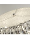 Searchlight® I Лампион Marylin - хром, кристално стъкло и пясък I 3 x G9 - EU5819CC - 3