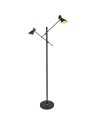 Searchlight® I Лампион Diablo - черно-златист метал I 2 x LED - EU5962-2BG