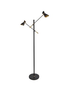 Searchlight® I Лампион Diablo - черно-златист метал I 2 x LED - EU5962-2BG - Цена | LEDs4economy 2