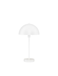 Searchlight® I Настолна лампа Mushroom - Бял метал I 1 x E14 - EU60231WH - Цена | LEDs4economy