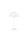 Searchlight® I Настолна лампа Mushroom - Бял метал I 1 x E14 - EU60231WH