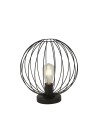 Searchlight® I Настолна лампа Rondo - Черен метал I 1 x E27 - EU60828BK