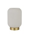 Searchlight® I Настолна лампа Pearl - бяло матирано стъкло и сатениран месинг I 1 x E27 - EU61972SB - 2