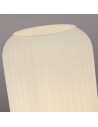 Searchlight® I Настолна лампа Pearl - бяло матирано стъкло и сатениран месинг I 1 x E27 - EU61972SB - 3