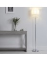 Searchlight® I Лампион Bellano - хромиран метал, бял плат, прозрачен акрил I 1 x E27 - EU62618CC - 5