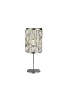 Searchlight® I Настолна лампа Bijou - хромиран метал и кристално стъкло I 1 x E14 - EU6584CC