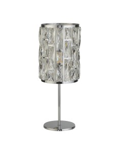 Searchlight® I Настолна лампа Bijou - хромиран метал и кристално стъкло I 1 x E14 - EU6584CC - Цена | LEDs4economy 2