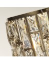 Searchlight® I Лампион Bijou - Античен месинг, метал и шампанско I 1 x E27 - EU6589AB - 3