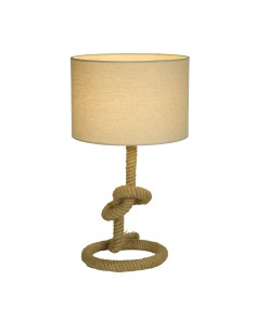 Searchlight® I Настолна лампа Rope I 1 x E27 - EU78410 - Цена | LEDs4economy