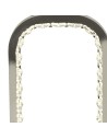 Searchlight® I Настолна лампа Aura с LED основа - хром с кристално стъкло I 1 x E27 - EU7957CC - 3