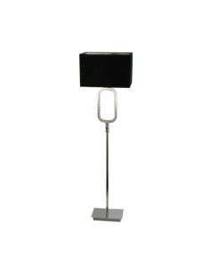 Searchlight® I Лампион Aura с LED основа - хром с кристално стъкло I 1 x E27 - EU7959CC - Цена | LEDs4economy