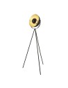 Searchlight® I Лампион Blink Tripod - черен матов метал и златист цвят I 1 x E27 - EU8022BK