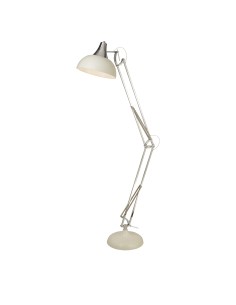 Searchlight® I Работна лампа Goliath - хром и кремав метал I 1 x E27 - EU8082CR - Цена | LEDs4economy