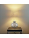Searchlight® I Настолна лампа Fretwork - лазерно изрязан никел I 1 x E27 - EU8221-1SS - 4