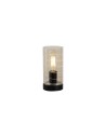 Searchlight® I Настолна лампа Broughton, кехлибарено стъкло I 1 x E27 - EU82329AM