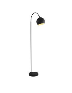 Searchlight® I Лампион Calumn - матово черно метално покритие I 1 x E27 - EU88011BK - Цена | LEDs4economy