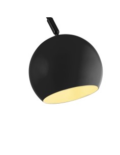 Searchlight® I Лампион Calumn - матово черно метално покритие I 1 x E27 - EU88011BK - Цена | LEDs4economy 2