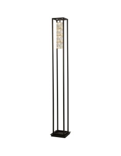 Searchlight® I Лампион Elevator - матово черна рамка и кристален център I 1 x LED - EU89563BK - Цена | LEDs4economy