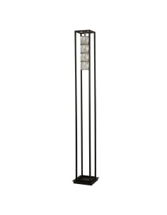 Searchlight® I Лампион Elevator - матово черна рамка и кристален център I 1 x LED - EU89563BK - Цена | LEDs4economy 2
