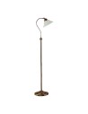 Searchlight® I Лампион Adjustable Floor - Античен месинг, метал и стъкло Scavo I 1 x E27 - EU9122AB