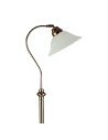 Searchlight® I Лампион Adjustable Floor - Античен месинг, метал и стъкло Scavo I 1 x E27 - EU9122AB - 2