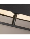 Searchlight® I Sleek настолна лампа - черен метал с черен абажур I 1 x E27 - EU92101BK - 3