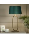 Searchlight® I Настолна лампа Modish - бронзов метал с изумруден абажур I 1 x E27 - EU94102EM - 5