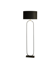 Searchlight® I Лампион Modish - Черен метал с черен абажур I 1 x E27 - EU95101BK - Цена | LEDs4economy