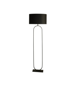 Searchlight® I Лампион Modish - Черен метал с черен абажур I 1 x E27 - EU95101BK - Цена | LEDs4economy 2