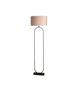 Searchlight® I Лампион Modish - Черен метал с розов абажур I 1 x E27 - EU95101PI - Цена | LEDs4economy 2