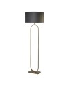 Searchlight® I Лампион Modish от бронзов метал с тъмносив абажур I 1 x E27 - EU95102DGY - 2