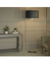 Searchlight® I Лампион Modish от бронзов метал с тъмносив абажур I 1 x E27 - EU95102DGY - 5
