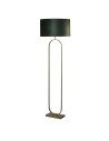 Searchlight® I Лампион Modish от бронзов метал със зелен абажур I 1 x E27 - EU95102GR - 2