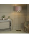 Searchlight® I Лампион Modish от бронзов метал с розов абажур I 1 x E27 - EU95102PI - 5