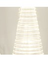 Searchlight® I Настолна лампа Cyclone - хромиран метал и прозрачно стъкло I 1 x LED - EU97293-1CL - 3