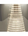 Searchlight® I Настолна лампа Cyclone - хромиран метал и опушено стъкло I 1 x LED - EU97293-1SM - 3