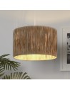 Searchlight® I Абажур Основа от рафия 35 см - естествен цвят I 1 x Adaptable B22 E14 E27 - SO701870 - 5