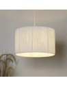 Searchlight® I Абажур Основа от рафия 35 см - бял I 1 x Adaptable B22 E14 E27 - SO701872 - 5