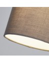 Searchlight® I Абажур Clyde 16 см - тъмносив I x Adaptable B22 E14 E27 - SO701898 - 3